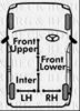 GM 94226685 Cable, parking brake